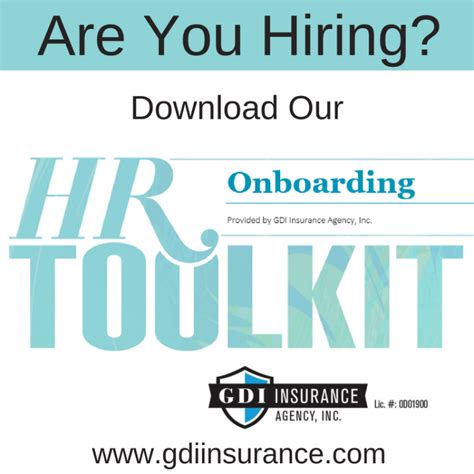 Hr Onboarding Toolkit Gdi Insurance