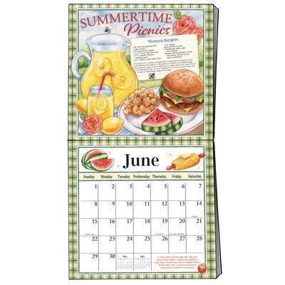 Wall Calendar A Gooseberry Patch Exclusive Country Kitchen Product