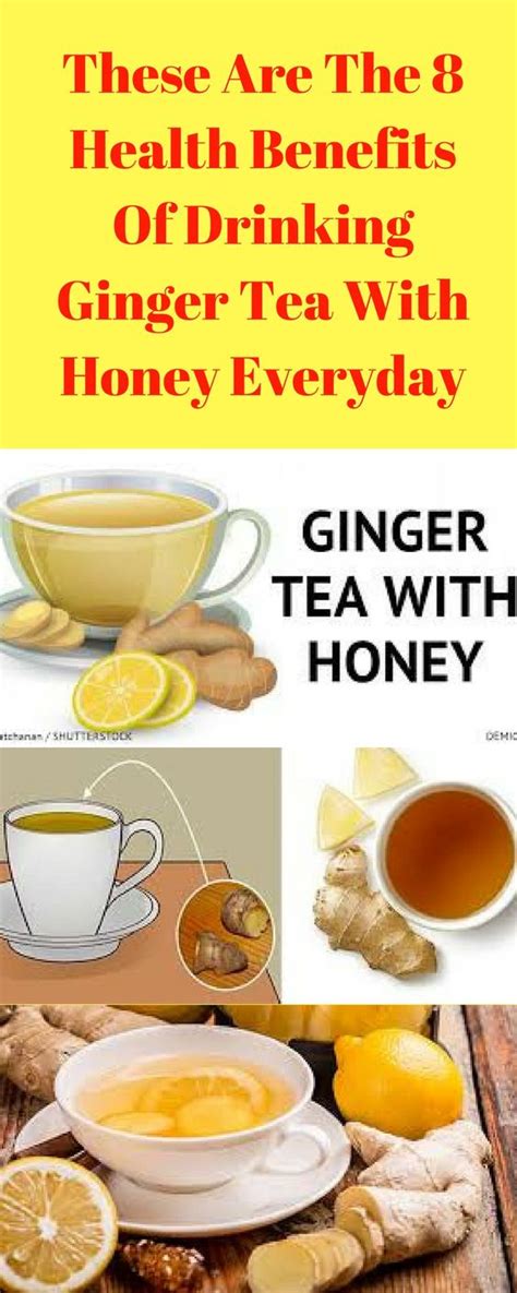 These Are The Health Benefits Of Drinking Ginger Tea With Honey