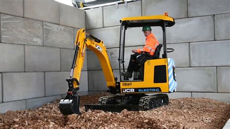 Jcb C E Electric Mini Excavator Youtube