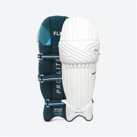 Adult Cricket Batting Pads Bp 500 Blue British Standard