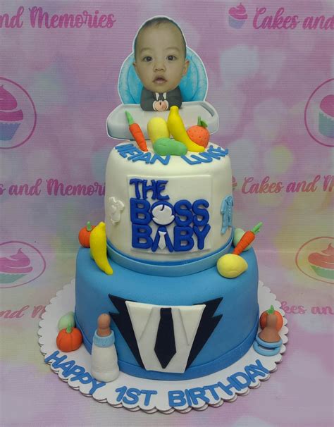 Boss Baby Cake - 2214 – Cakes and Memories Bakeshop