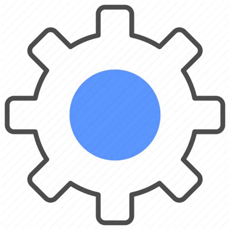 Gear Cogwheel Setting Tool Icon Download On Iconfinder