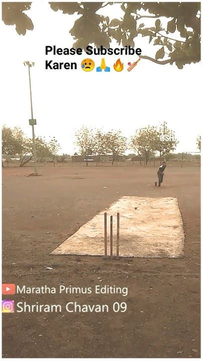 Good Line And Length Of A Fast Bowler 🏏🔥💯⚾🔥🏏fastbowling Yorkerball