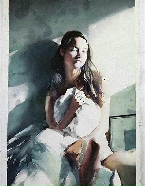 Pin By Sherry Whitney On Marcos Beccari In 2024 Watercolor Portrait