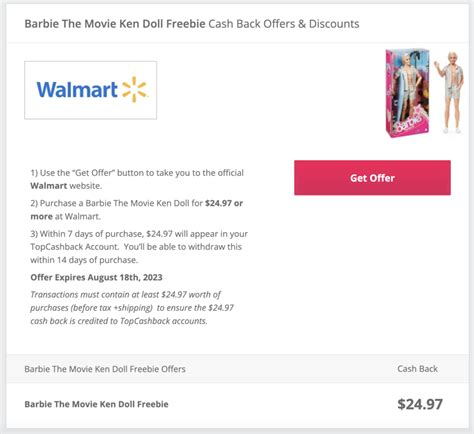 You Can Get A Free Barbie the Movie Ken Doll. Here's How.