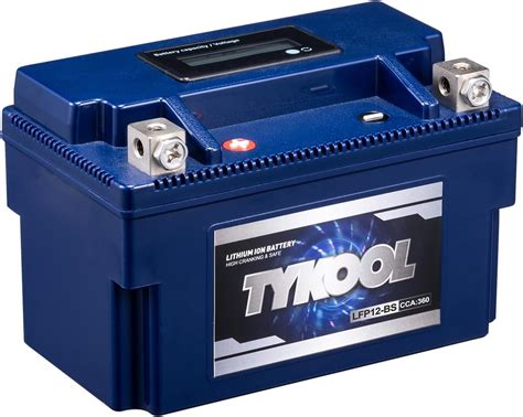 Amazon Tykool Ytx Bs Ytx Lithium Lifepo Motorcycle Battery