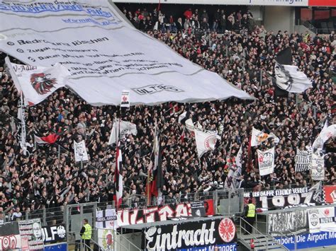 Ultras Liga Eintracht Francfort Alemannia Aachen Ultras