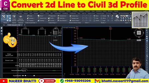 Convert 2d Line To Civil 3d Profile Profile From Existing Polylines