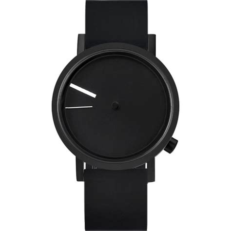 Projects Watches Outside Watch Blackblack Silicone Band 7295 Bs 40