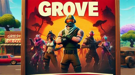 BASIC GREASY GROVE ZONE WARS 6146 4562 2161 by fazedaniel フォートナイト