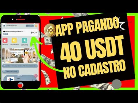 Nova Plataforma App Pagando Usdt No Cadastro Mais Comiss Es E