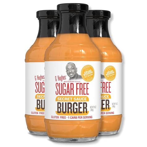 Amazon.com : G Hughes Sugar Free Burger Secret Sauce - Sugar Free