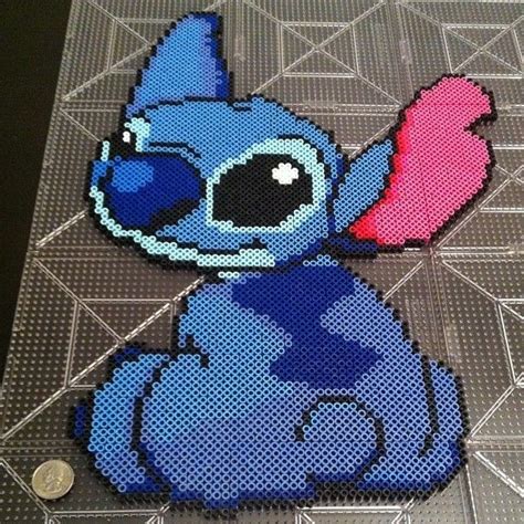 Disney Stitch Perler Beads By Mrsjennyg Perler Beads Designs Perler