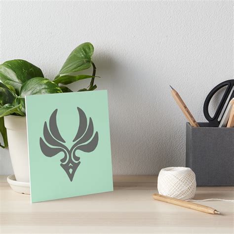 "Genshin Impact Anemo Logo" Art Board Print by Kuu-haku | Redbubble