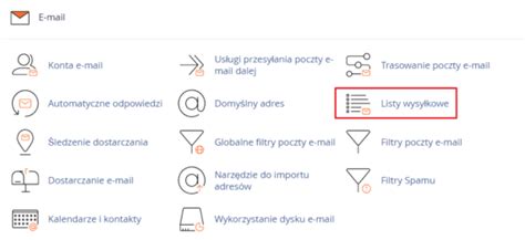 Jak Utworzy List Wysy Kow Mailingow W Cpanel Domenomania Pl