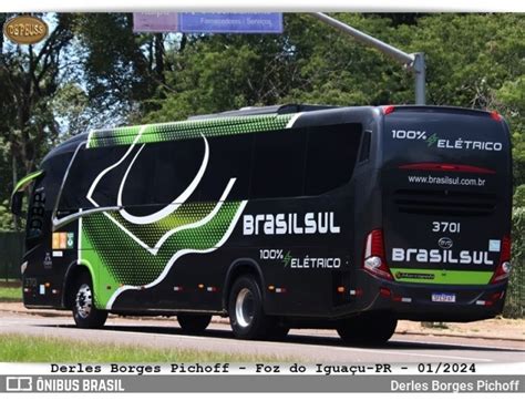 Brasil Sul Linhas Rodoviárias 3701 em Foz do Iguaçu por Derles Borges