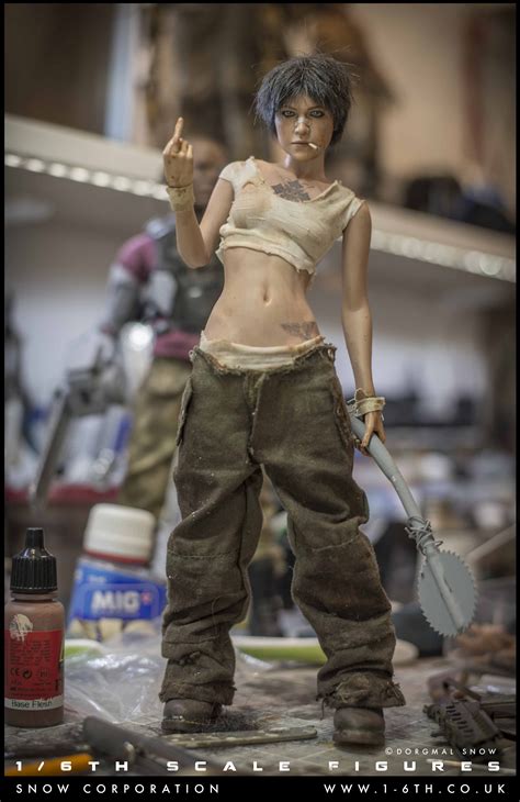 девушка механик инженер Character poses Military action figures