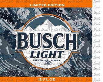 Busch Light Tumbler Etsy