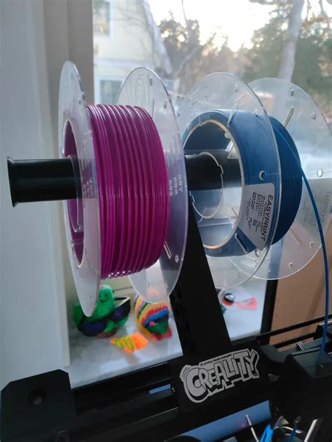 Ender 3 S1 Pro Spool Holder Snap In Place By Ljot Download Free Stl Model