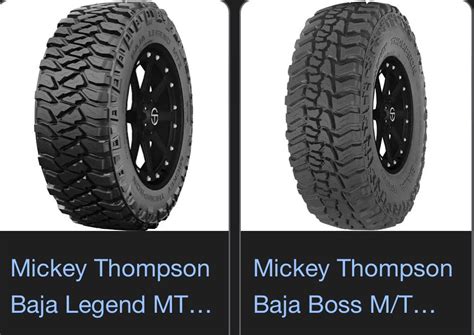 Baja Boss MT vs Baja Legend MTZ | Bronco6G - 2021+ Ford Bronco & Bronco Raptor Forum, News, Blog ...