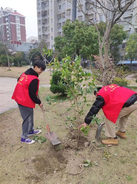 我院与永兴花苑联合举办“共植一片绿，一起森呼吸”活动