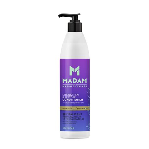 Madam By Madam Cj Walker Strengthen And Restore Conditioner Scalp To