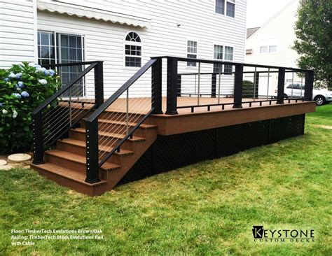 Black Cable Railing Canada | Railing Design Construct