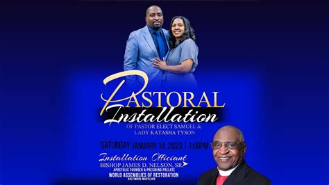 Pastoral Installation Service Youtube