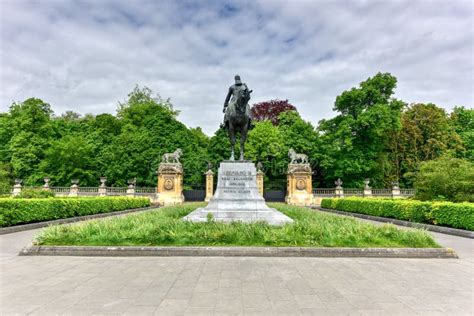 Statua Di Leopold II Bruxelles Belgio Fotografia Stock Immagine Di