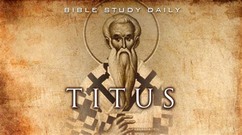 Introduction to Titus - Bible Study Daily