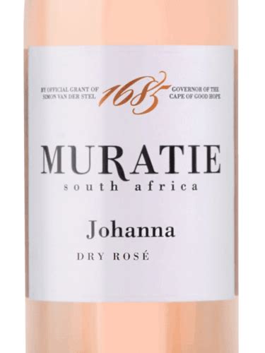 Muratie Johanna Dry Rosé Vivino US