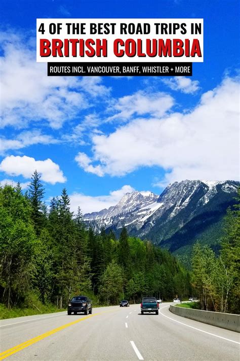 British Columbia Road Trip Guide & 4 Epic BC Road Trip Itineraries ...