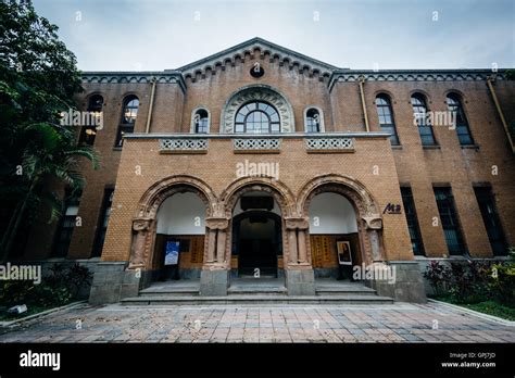 Building At The National Taiwan University In Taipei Taiwan Stock