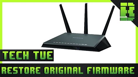 Netgear Nighthawk R7000 Firmware Restore To Original Firmware Genie