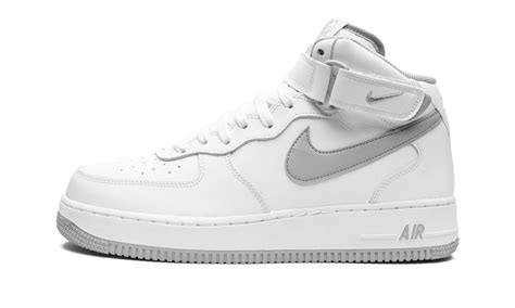 Buy Nike Air Force 1 Mid "White/Grey" - Stadium Goods