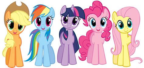 Pinkie Pie Rainbow Dash Rarity Twilight Sparkle Applejack My Little