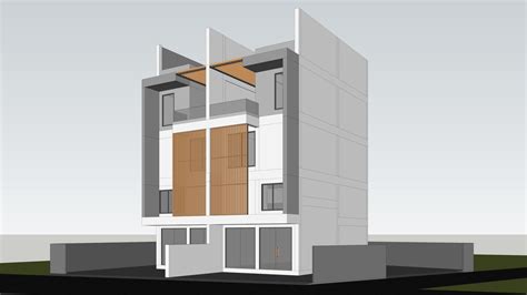 ขึ้นแบบบ้าน 3d Sketchup