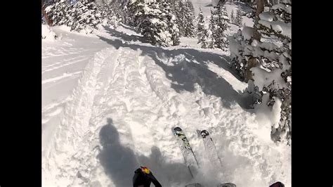 Solitude Mountain Powder Day Honeycomb Canyon Utah Ski Gopro Hero