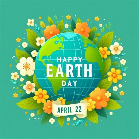 Premium Vector Happy Earth Day