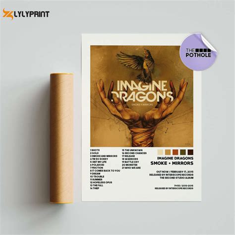 Imagine Dragons Posters Smoke Mirrors Poster Imagine Dragons Smoke