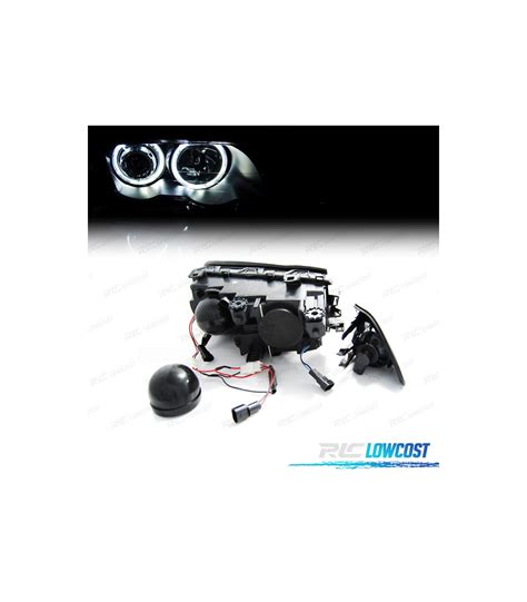 Phares Pour Bmw Serie E P Angel Eyes Ccfl Noir H