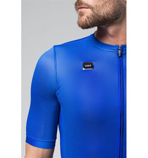 GOBIK maillot vélo manches courtes homme Stark AZURE 2024 CYCLES ET SPORTS