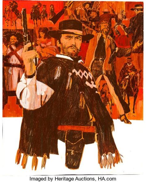 A Fistful Of Dollars Movie Poster Artwork