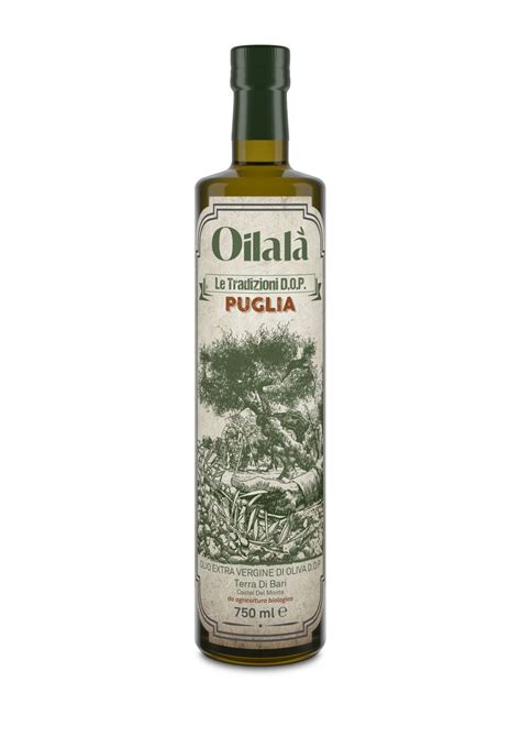 PDO Extra Virgin Organic Olive Oil Terra Di Bari Le Tradizioni Puglia