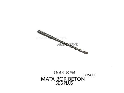 Jual BOSCH MATA BOR BETON SDS PLUS 6 X 160 MATA BOR COLOK TEMBOK 6 MM