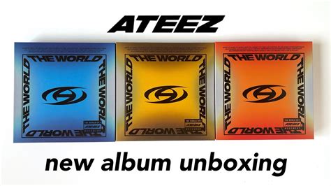 Unboxing ATEEZ THE WORLD EP 1 MOVEMENT YouTube