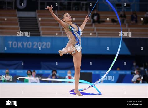 AUG 7 2021 Tokyo Japan Linoy ASHRAM Of Team Israel Competes On