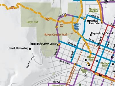 Flagstaff Urban Trails & Bikeways Map | City of Flagstaff Official Website