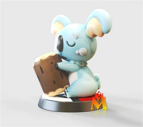 Komala Fan Art Figura Pok Mon Pok Mon Unite Edream Makers